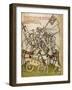Hussite War (From: the Life and Times of the Emperor Sigismund by Eberhard Windec), C. 1450-Diebold Lauber-Framed Giclee Print