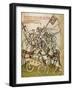 Hussite War (From: the Life and Times of the Emperor Sigismund by Eberhard Windec), C. 1450-Diebold Lauber-Framed Giclee Print