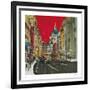 Hustle and Bustle, London-Susan Brown-Framed Collectable Print