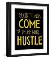 Hustle-Urban Cricket-Framed Art Print