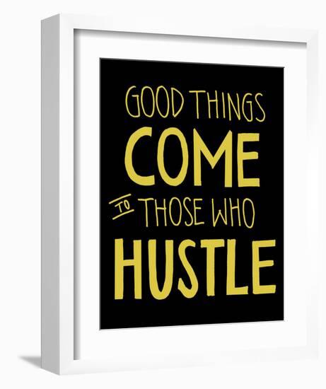 Hustle-Urban Cricket-Framed Art Print