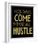 Hustle-Urban Cricket-Framed Art Print