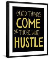 Hustle-Urban Cricket-Framed Art Print