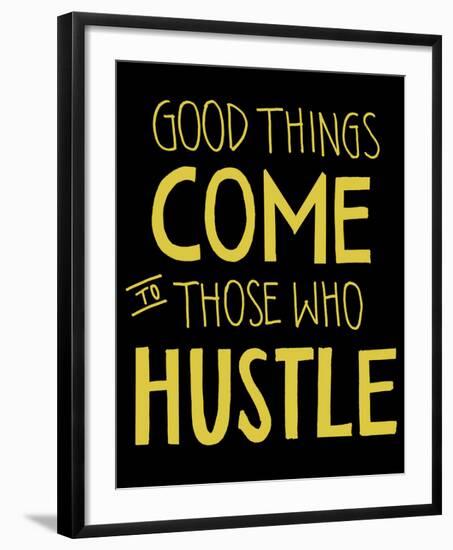 Hustle-Urban Cricket-Framed Art Print