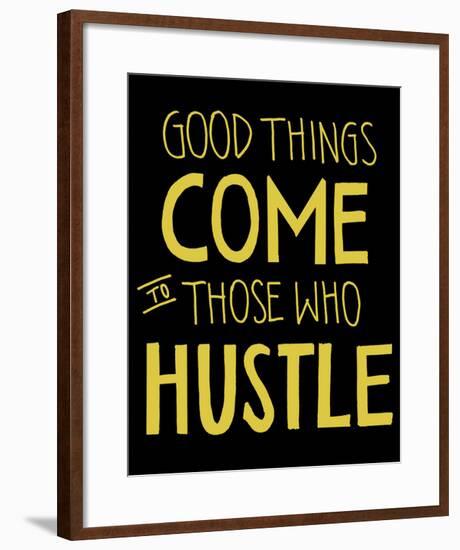 Hustle-Urban Cricket-Framed Art Print