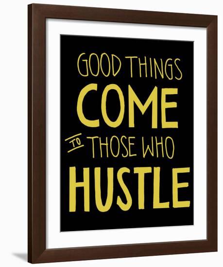 Hustle-Urban Cricket-Framed Art Print