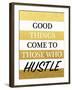 Hustle-Victoria Brown-Framed Art Print