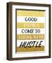 Hustle-Victoria Brown-Framed Art Print