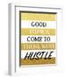 Hustle-Victoria Brown-Framed Art Print