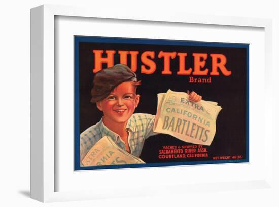 Hustler Brand California Bartletts-null-Framed Art Print