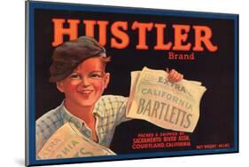 Hustler Brand California Bartletts-null-Mounted Art Print