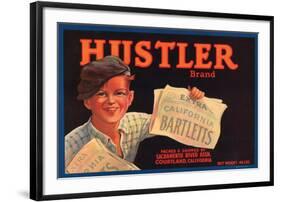 Hustler Brand California Bartletts-null-Framed Art Print