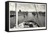 Husum, Blick Vom Schiff in Die Hafeneinfahrt-null-Framed Stretched Canvas