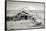 Hut and Mt. Erebus Photographed by Moonlight, 13th June 1911-Herbert Ponting-Framed Stretched Canvas