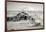 Hut and Mt. Erebus Photographed by Moonlight, 13th June 1911-Herbert Ponting-Framed Photographic Print