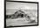 Hut and Mt. Erebus Photographed by Moonlight, 13th June 1911-Herbert Ponting-Framed Photographic Print