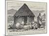 Hut in Which Mr Portal Was Confined by the Abyssinians at Asmara-null-Mounted Giclee Print