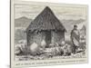 Hut in Which Mr Portal Was Confined by the Abyssinians at Asmara-null-Stretched Canvas