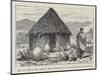 Hut in Which Mr Portal Was Confined by the Abyssinians at Asmara-null-Mounted Giclee Print