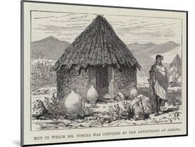 Hut in Which Mr Portal Was Confined by the Abyssinians at Asmara-null-Mounted Giclee Print