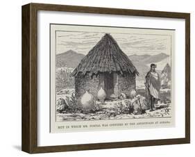 Hut in Which Mr Portal Was Confined by the Abyssinians at Asmara-null-Framed Giclee Print