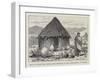 Hut in Which Mr Portal Was Confined by the Abyssinians at Asmara-null-Framed Giclee Print