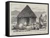 Hut in Which Mr Portal Was Confined by the Abyssinians at Asmara-null-Framed Stretched Canvas