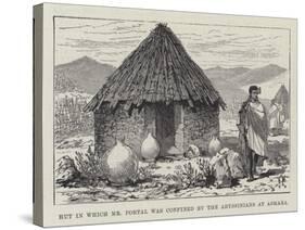 Hut in Which Mr Portal Was Confined by the Abyssinians at Asmara-null-Stretched Canvas