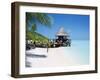 Hut on the Beach-null-Framed Photographic Print