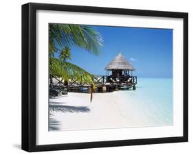 Hut on the Beach-null-Framed Photographic Print