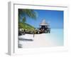 Hut on the Beach-null-Framed Photographic Print