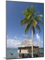 Hut Over Water, Yandup Island, San Blas Islands (Kuna Yala Islands), Panama, Central America-Richard Maschmeyer-Mounted Photographic Print