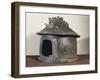 Hut-Shaped Cinerary Urn, Bronze, 9th Century BC-null-Framed Giclee Print