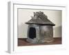 Hut-Shaped Cinerary Urn, Bronze, 9th Century BC-null-Framed Giclee Print