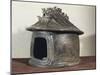 Hut-Shaped Cinerary Urn, Bronze, 9th Century BC-null-Mounted Giclee Print