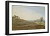 Hut with a Well on the Rugen-Caspar David Friedrich-Framed Giclee Print