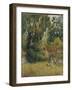 Huts under the Trees-Paul Gauguin-Framed Giclee Print