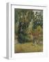 Huts under the Trees-Paul Gauguin-Framed Giclee Print