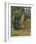 Huts Under the Trees-Paul Gauguin-Framed Giclee Print