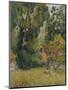 Huts Under the Trees-Paul Gauguin-Mounted Giclee Print