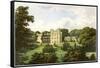 Hutton Hall, Cumbria, C1880-Benjamin Fawcett-Framed Stretched Canvas