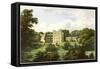 Hutton Hall, Cumbria, C1880-Benjamin Fawcett-Framed Stretched Canvas