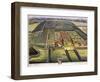 Hutton Hall in the County of Cumberland-Leonard Knyff-Framed Giclee Print