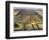 Hutton Hall in the County of Cumberland-Leonard Knyff-Framed Giclee Print