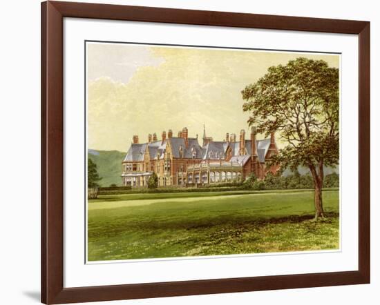 Hutton Hall, Yorkshire, Home of the Pease Family, C1880-AF Lydon-Framed Giclee Print