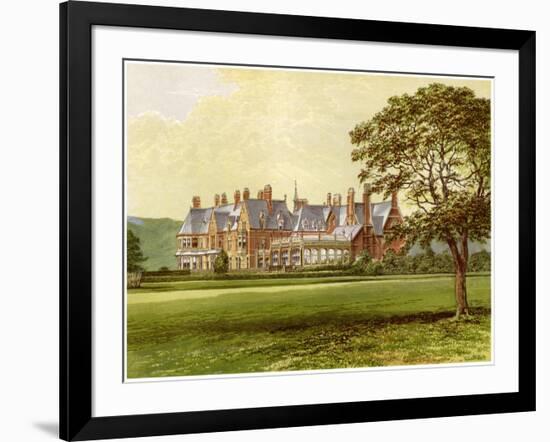 Hutton Hall, Yorkshire, Home of the Pease Family, C1880-AF Lydon-Framed Giclee Print