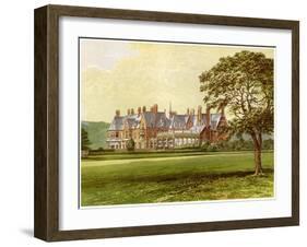 Hutton Hall, Yorkshire, Home of the Pease Family, C1880-AF Lydon-Framed Giclee Print