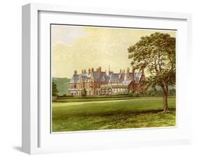 Hutton Hall, Yorkshire, Home of the Pease Family, C1880-AF Lydon-Framed Giclee Print