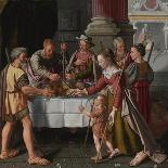 The First Passover Feast-Huybrecht Beuckelaer-Stretched Canvas