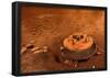 Huygens Probe on Titan Space Poster Print-null-Framed Poster